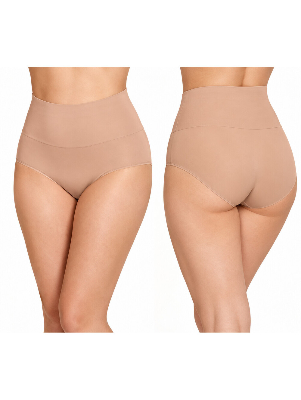 Jockey Skimmies 360 Micro Mid-Waist Smoothing Brief 2 Pack Light, X-Large